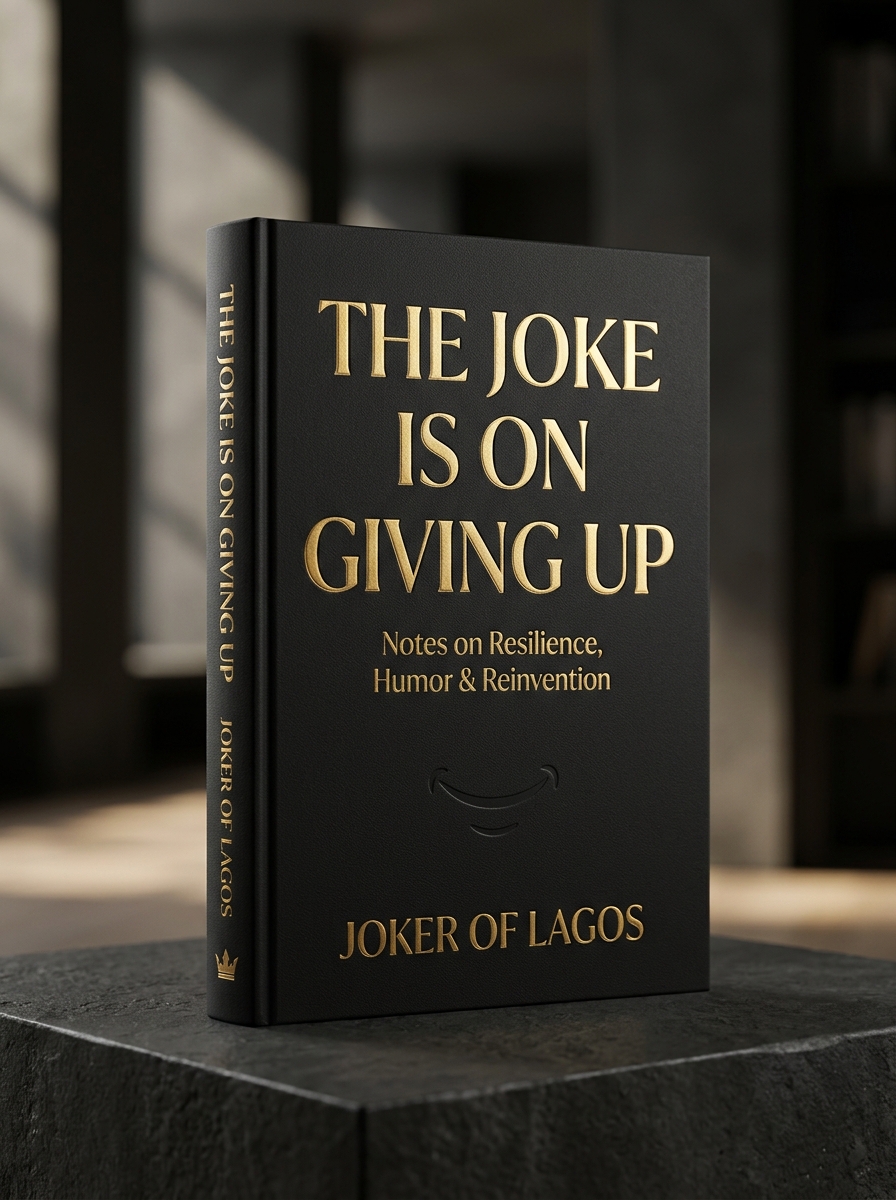 The Joke Is On Giving Up book cover